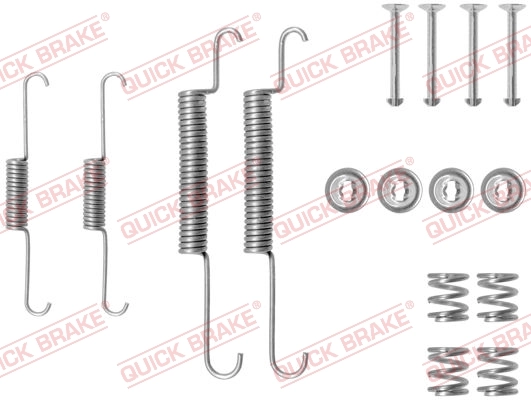 Accessory Kit, brake shoes
